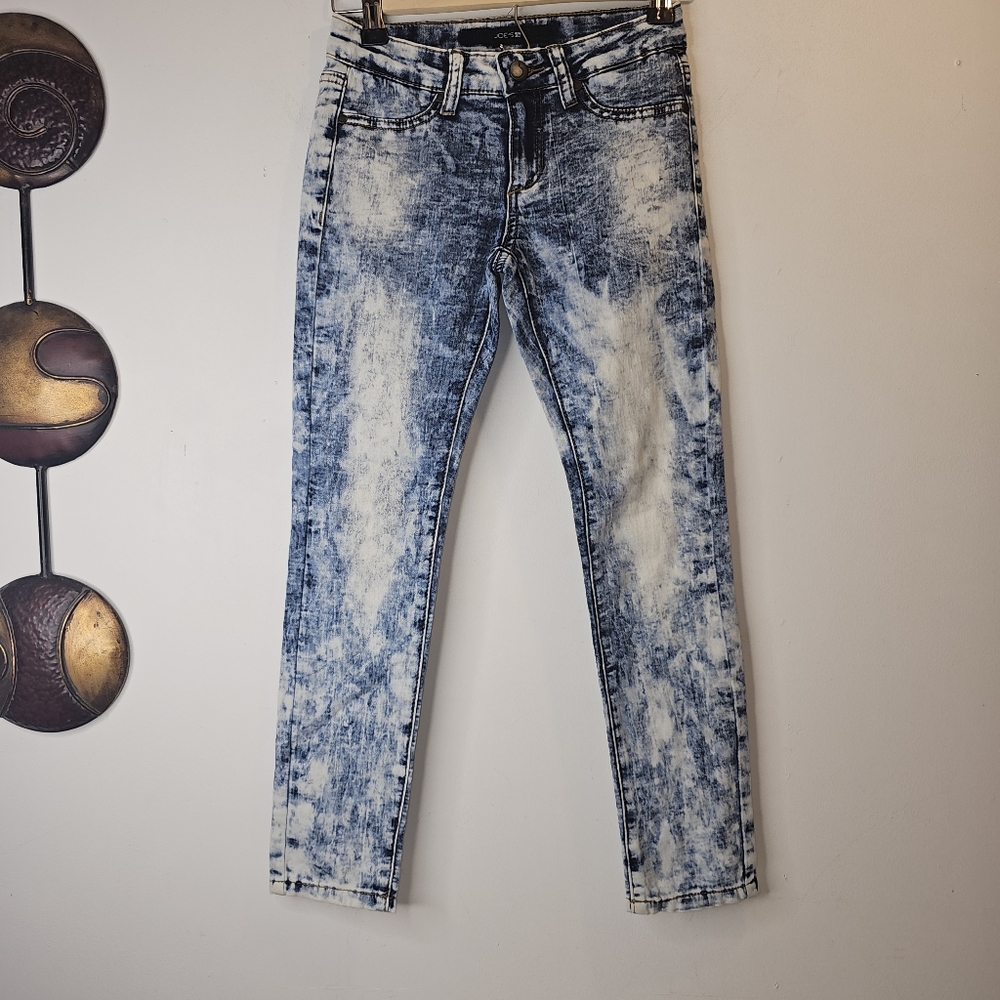 Joe's Jeans Acid Wash Jeans Skinny Leg Girls Size‎ 8 (Adjustable Waist)